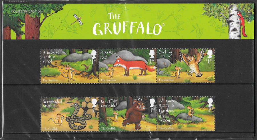 (image for) 2019 The Gruffalo Royal Mail Presentation Pack 577